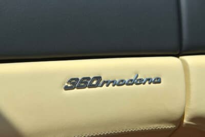 5万5200ポンド（邦貨換算1115万円）で落札されたフェラーリ「360モデナ」（C）Bonhams