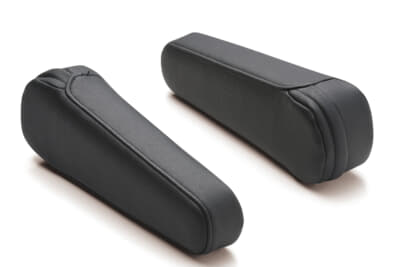 有段式アームレスト PCVタフレザーブラック【右用P63ARR/左用P64ARR】