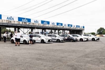 A PIT AUTOBACS SHINONOMEのデモカーも走行会に参加