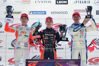 ENEOSは今季初優勝、2位はau TOM'S、3位にはKeePer CERUMOの順にフィニッシュ