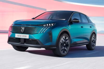 プジョー3008：装着するホイールは日本の槍ヶ岳にインスパイアされたデザインが特徴のYARI