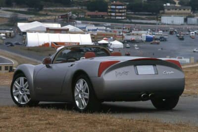 クライスラー プロントスパイダー：これでも塗装されていない、地球環境に優しい素材を採用