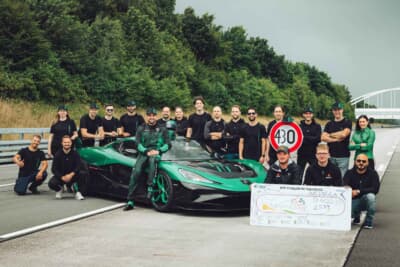 リマック・ネヴェーラR:クロアチアのスーパーカーブランドのハイパースポーツモデル