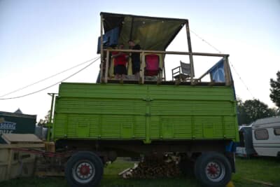 これは農家さんがトラクターに牽引いているやつですね