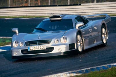 メルセデス ベンツ CLK-GTR:モータースポーツパートナーのAMGと非常に短期間の128日で共同開発・製造された