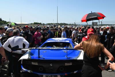 フロントローからスタートするKONDOレーシングのフェラーリ296GT3