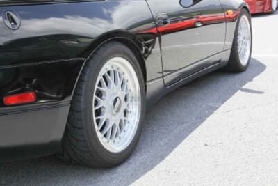 日産 Z32型フェアレディZ：購入時からBBSのホイールが装着されていた