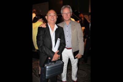 著者とオラチオ・パガーニ氏