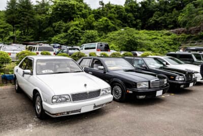 シーマやプレジデントなど日産そろい踏み