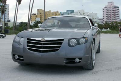 マイアミのイベントでは撮影場所がビーチだった