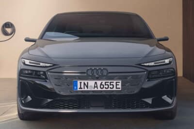 アウディA6 e-tron：デジタルデイライトタイムランニングライトはスリムなデザインで精悍さとインテリジェンスを感じさせる