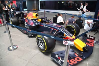 F1マシンはどこでも集客率髙し