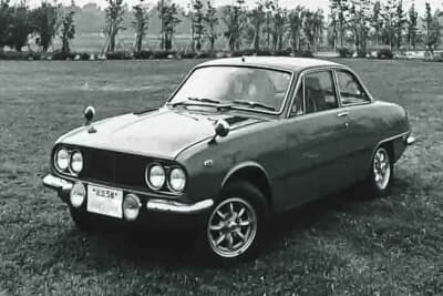 いすゞ ベレットGTR：里子に出した後のベレG-R。購入時の品川ナンバーから足立ナンバーに変わっている