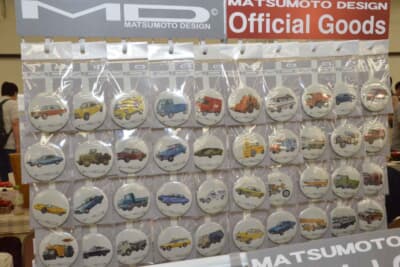 MATSUMOTO DESIGN：故・松本光正さんの残された原画をベースに、さまざまなオリジナルグッズを展開している