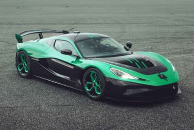 リマック・ネヴェーラR:4基の電気モーター搭載で合計出力2017psを発揮する