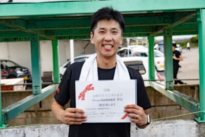 好きなエアロパーツを1点もらえる『レーシングハマー賞』は221#宮澤幸秀が受賞した