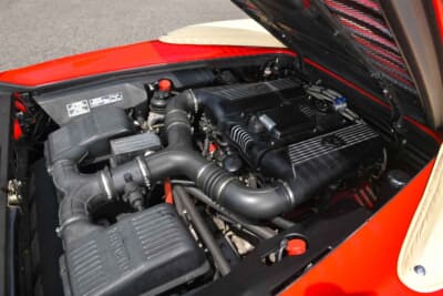 9万7750ポンド（邦貨換算約1444万円）で落札されたフェラーリ「F355スパイダー」（C）Bonhams