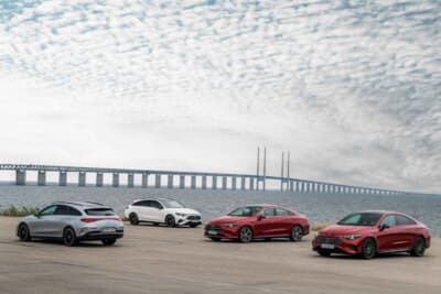 メルセデス・ベンツCLAシューティングブレーク EQテクノロジー：クーペモデルもEQテクノロジーモデルが投入された