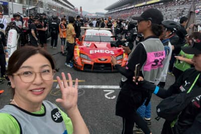 土曜日は1号車 au TOM’S GR Supraの坪井翔選手が逆転優勝