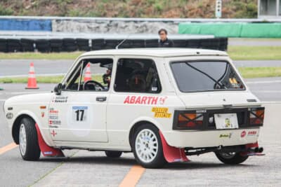 アウトビアンキ A112アバルト：クロモドラ×スパルコ・ホイールにヨコハマタイヤのADVAN NEOVA AD07をセット