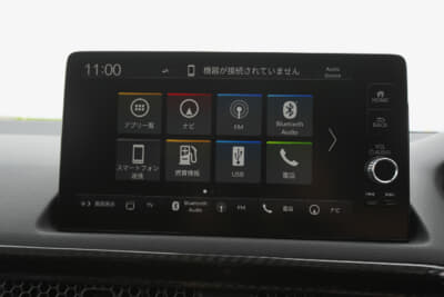 ミツオカ M55 Zero Edition:ナビゲーションなどの機能はシビックから引き継がれている