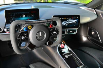 245万6600ポンド（邦貨換算約3億6000万円）で落札されたメルセデス「AMG ONE」（C）Bonhams