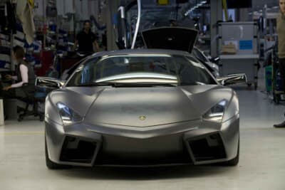 ランボルギーニ・レヴェントン：2007年フランクフルトショーで初公開された
