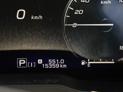 スバル クロストレックS:HEV：東京から新大阪まで551kmを走行した