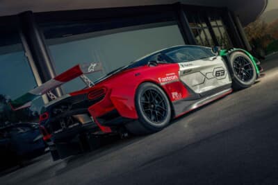 ランボルギーニ・テメラリオGT3：リアディフューザー、エンジンカバー、ボンネットが簡単に取り外し可能