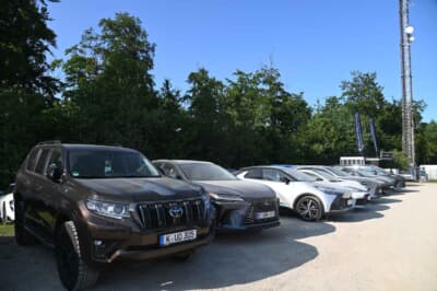 どこを見渡してもトヨタ車