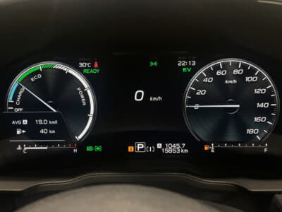 スバル クロストレックS:HEV：63Lというタンク容量の効果で東京〜大阪を無給油で走破した