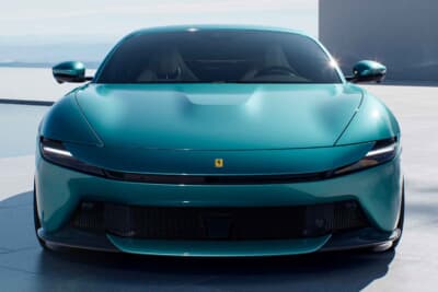 フェラーリ・アマルフィ:現代的なグリルレスが特徴のフロントマスク