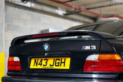 8万6250ポンド（邦貨換算約1274万円）で落札されたBMW E36型「M3」（C）Bonhams