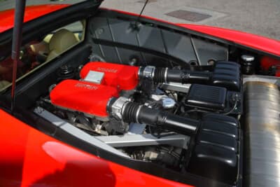 5万5200ポンド（邦貨換算1115万円）で落札されたフェラーリ「360モデナ」（C）Bonhams