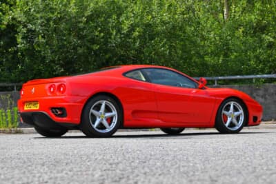 5万5200ポンド（邦貨換算1115万円）で落札されたフェラーリ「360モデナ」（C）Bonhams