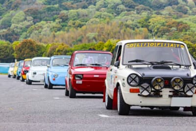 アウトビアンキ A112アバルト：4輪は基本的にビアンキのみで、1977年式のベスパ100も所有