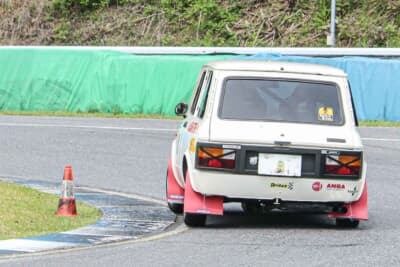 アウトビアンキ A112アバルト：biancoの武内さんに誘われたことをきっかけとして幸田ピッコロレース2025に参戦