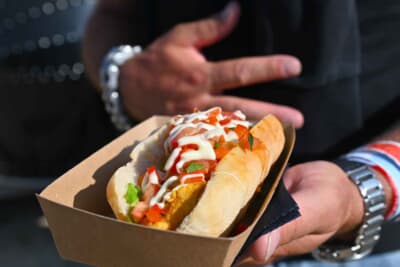 ホットドッグもかなりの種類がありました