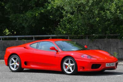 5万5200ポンド（邦貨換算1115万円）で落札されたフェラーリ「360モデナ」（C）Bonhams