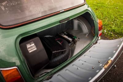 1万8400スイスフラン（邦貨換算約340万円）で落札されたイノチェンティ「ミニ クーパー」（C）Bonhams|Cars