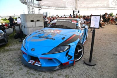 会場にはさまざまなスープラが並んでいます