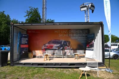 会場内には数多くの休憩スペースがありました