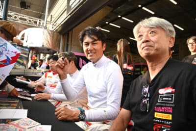 6年ぶりのスパ参戦に谷口選手はとても嬉しそう