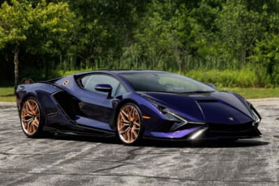 ランボルギーニ シアン 希少黒 ランボルギーニ シアン ロードスター」日本上陸 世界限定19台の