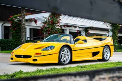 924万5000ドル（邦貨換算約13億6068万円）で落札されたフェラーリ「F50」（C）Courtesy of RM Sotheby's