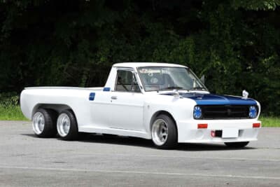 日産 サニートラック：全長は4880mm。現代のミニバンと同じくらいのサイズだ