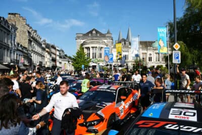 BMWの地元WRTではエコバッグを配布していました