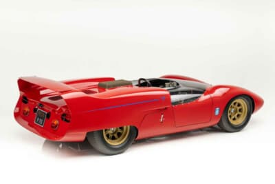 72万ドル（邦貨換算約1億700万円）で落札されたデ・トマソ「P70」C）Courtesy of RM Sotheby's