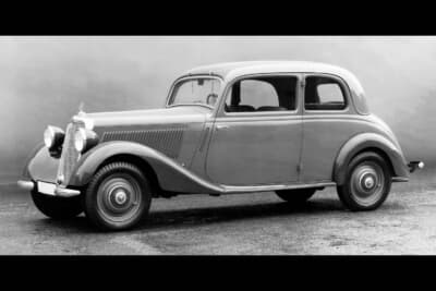 Eクラスの祖先、1946年の170セダン（W136）。写真は170V