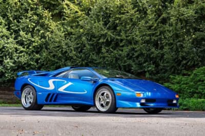 57万5000ドル（邦貨換算約約8480万円）で現在も販売中のランボルギーニ「ディアブロ SV モントレーエディション」（C）Courtesy of Broad Arrow